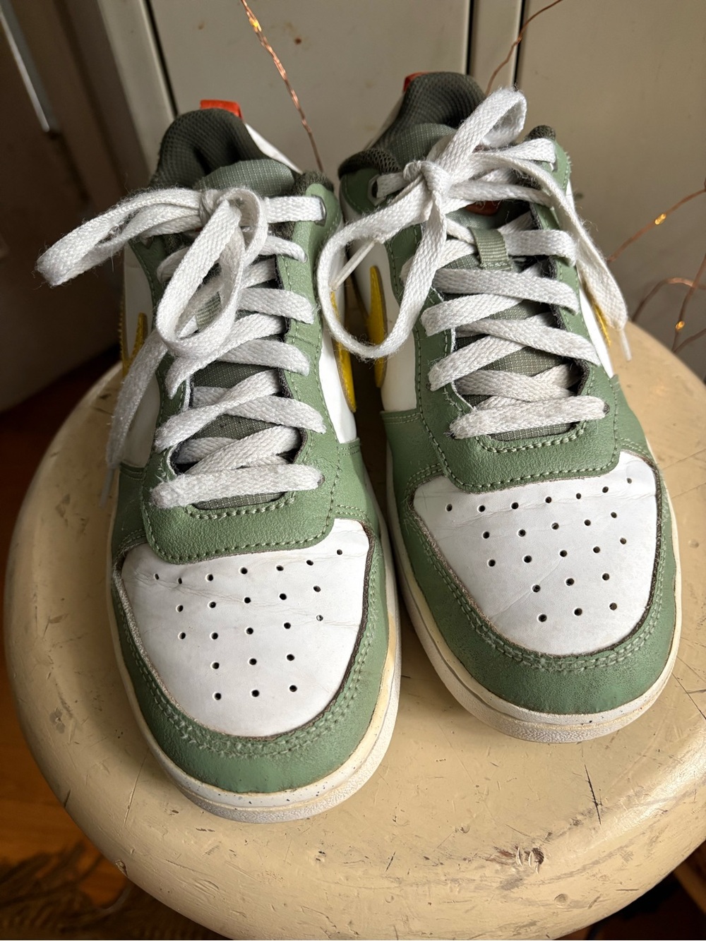 Nike Kids Grade School Court Borough Low Recraft Shoes FV3648-171 Size US 6 - Picture 7 of 16